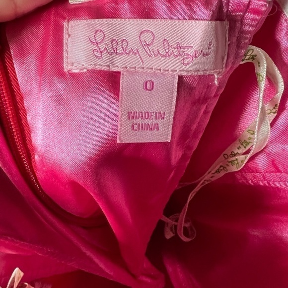 Lilly Pulitzer Strapless Dress spring summer - Picture 3 of 7